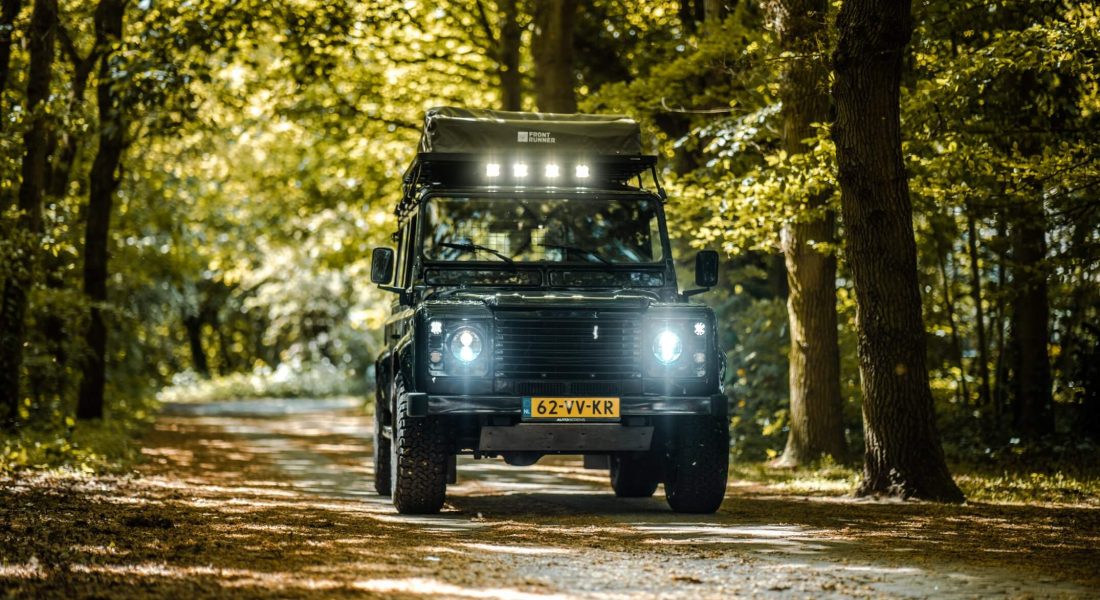 Landrover Defender verhuur - Maria Hoeve