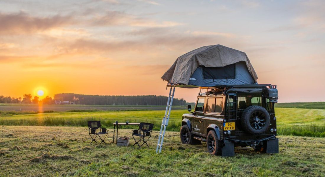 Landrover Defender verhuur - Maria Hoeve