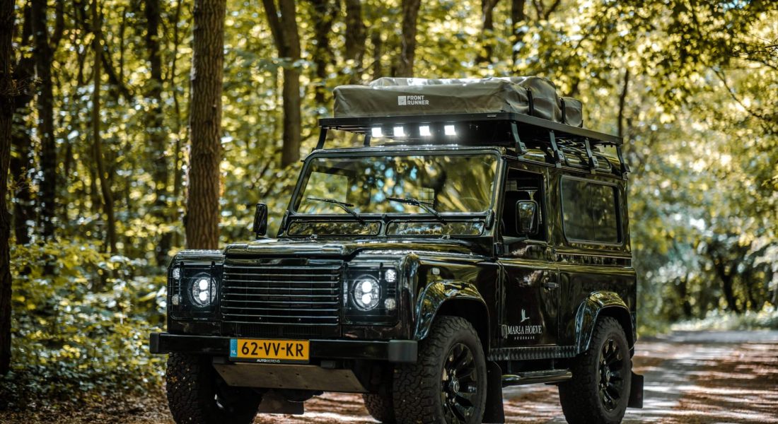 Landrover Defender verhuur - Maria Hoeve